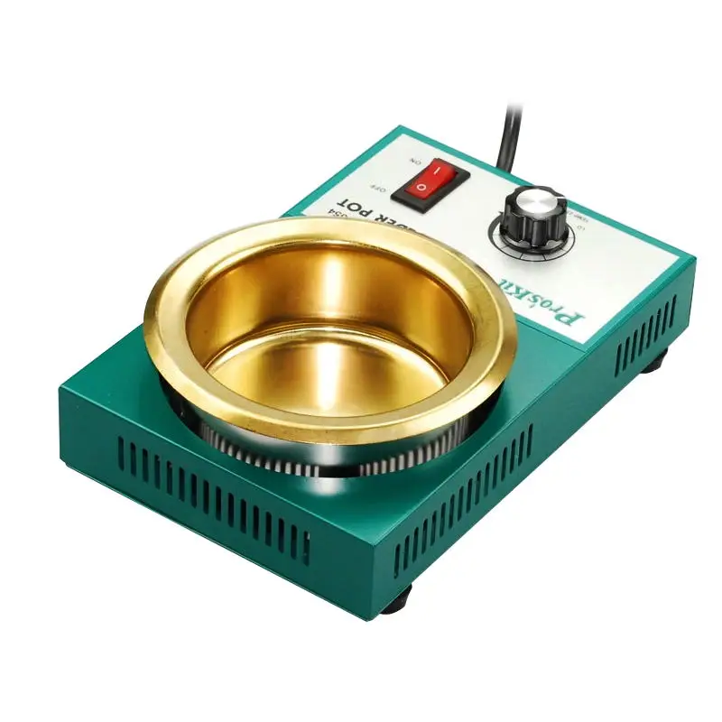 Pro'skit 220V 150/200/250/300 Вт припоя горшок плавильная печь для олова терморегуляция