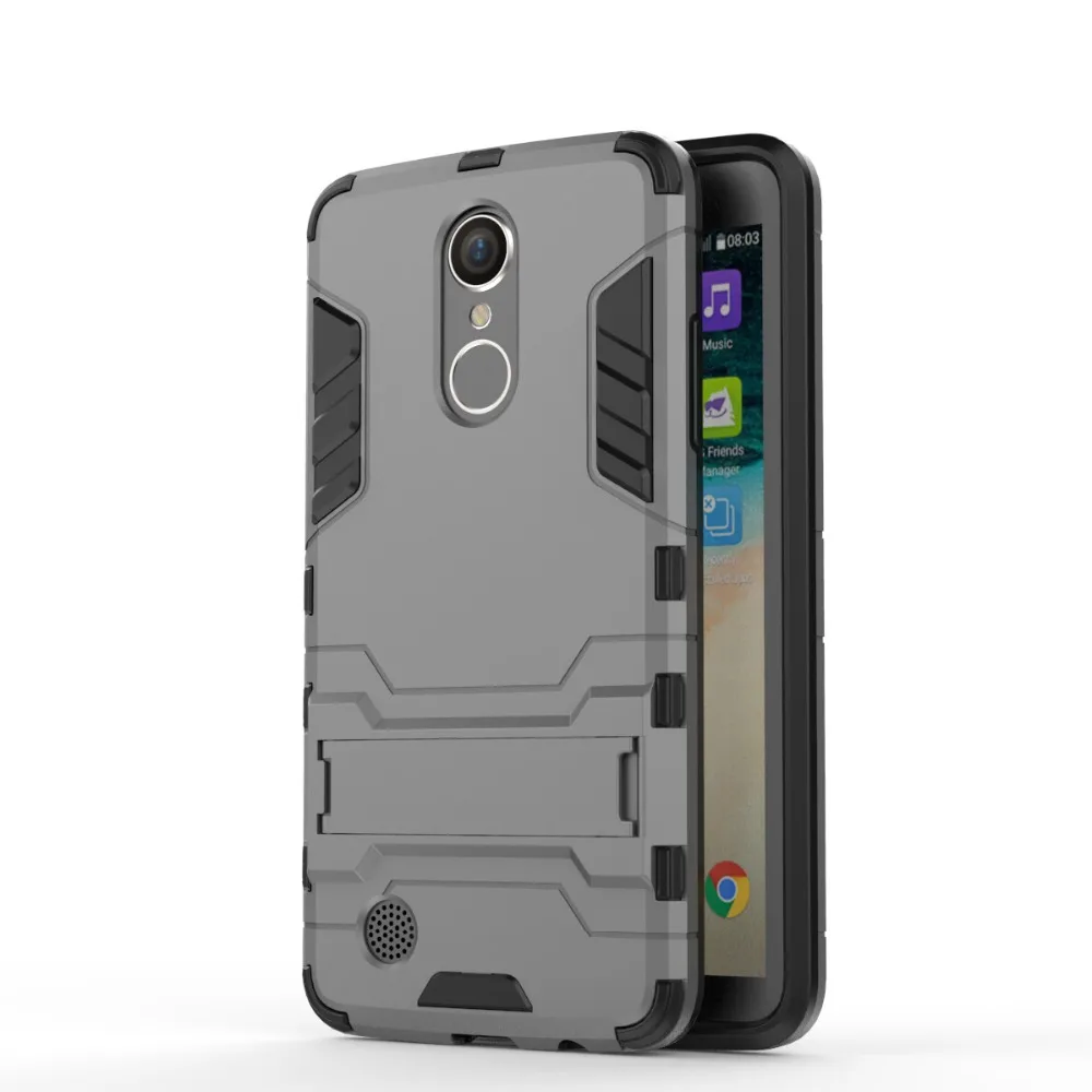 BYHeYang For LG LV3 / Aristo M210/LG K8 2017 Case Slim Hard Back Phone Robot Armor Protector Hybrid Rugged Rubber Cover |