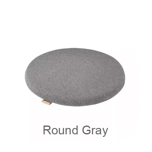 Circle Gray Xiaomi Mijia Youpin 8H Антибактериальная подушка для сиденья из хлопка с эффектом памяти зимняя быстрая теплая подушка для путешествий автомобиля домашний декор для офиса - Цвет: Circle Gray