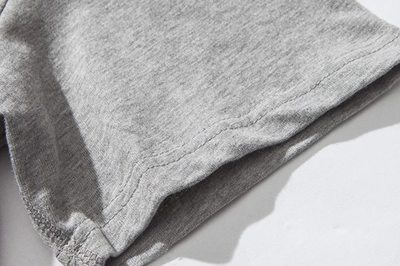 CHINISM классический чистый хлопок Круглый воротник Мужская футболка