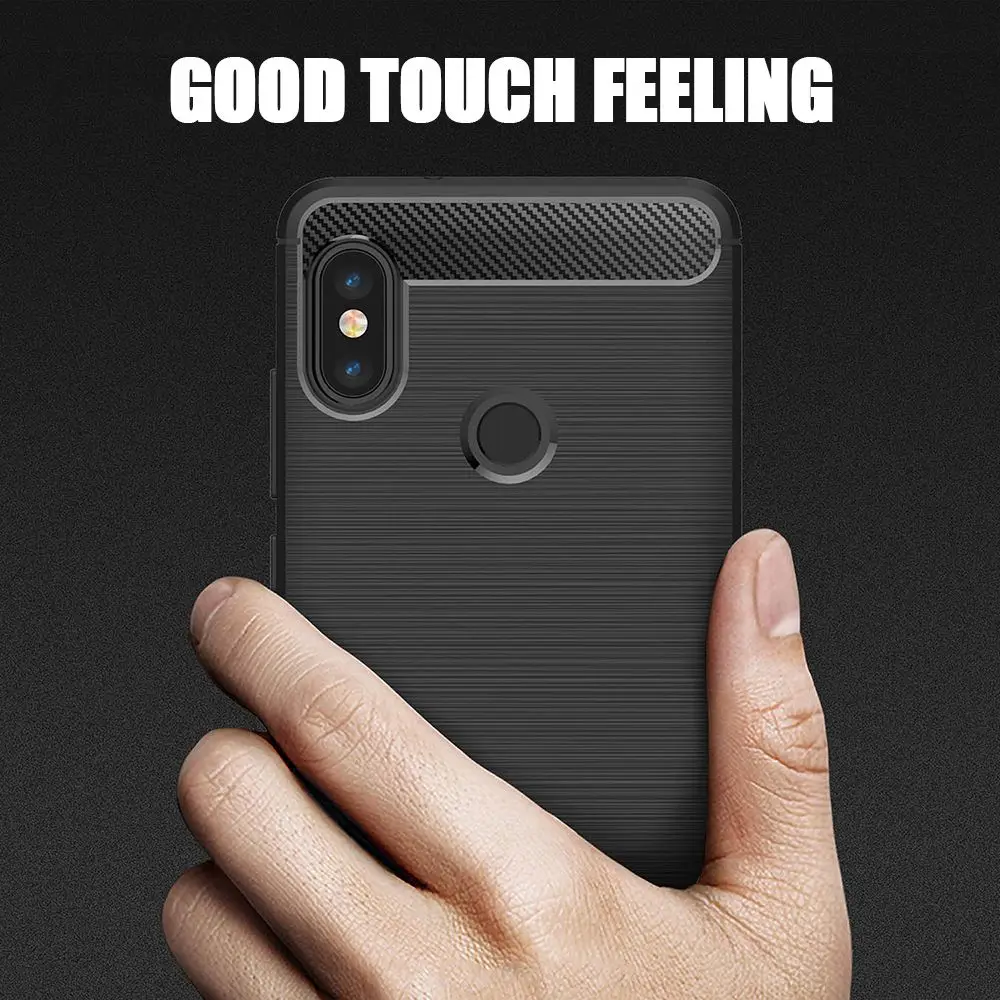Tomkas мягкий чехол из ТПУ для Xiaomi mi 6X силиконовый роскошный полный Чехол Max 2 красный