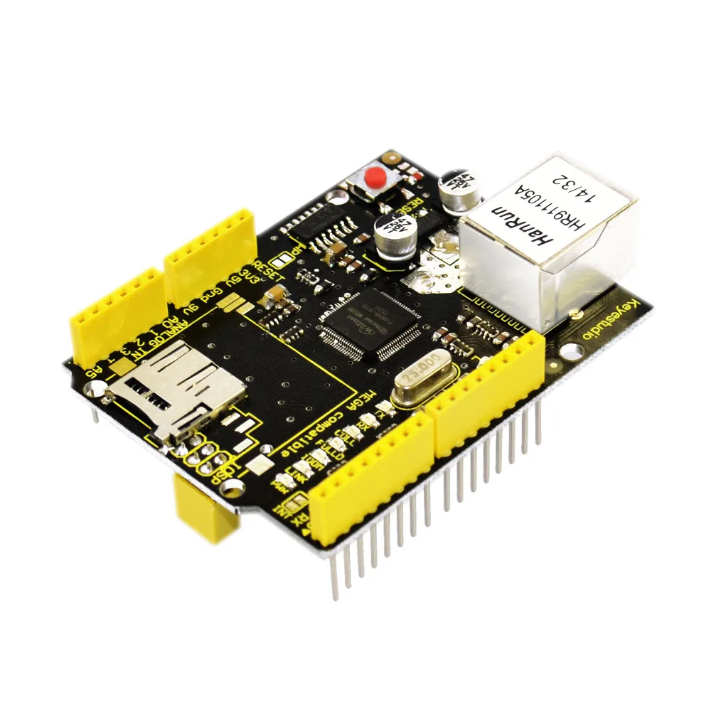 Новинка! Экран Keyestudio W5100 Ethernet для Arduino Mega и UNO R3 | Компьютеры офис