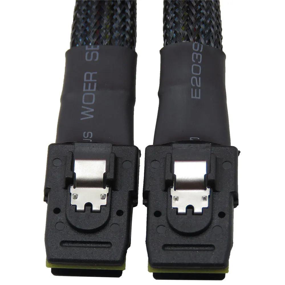 Mini Sas 36P SFF 8087 к 36 с волокнно Оптической вилкой кабель для передачи данных 0 5 м 1 м|mini
