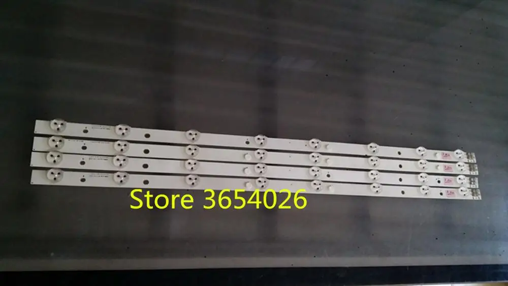 

4 PCS 8LEDs 580mm LED backlight stirp for UE32EH4000W D1GE-320SC0-R3 BN96-24145A 32H-3535LED-32EA SLED 2011SVS32 3228