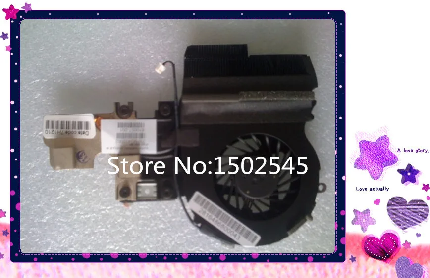 

Free Shipping Original Laptop CPU Cooling Fan For HP Elitebook 2540 2540P I3 I5 Heatsink & Fan Radiator & Fan 598789-001