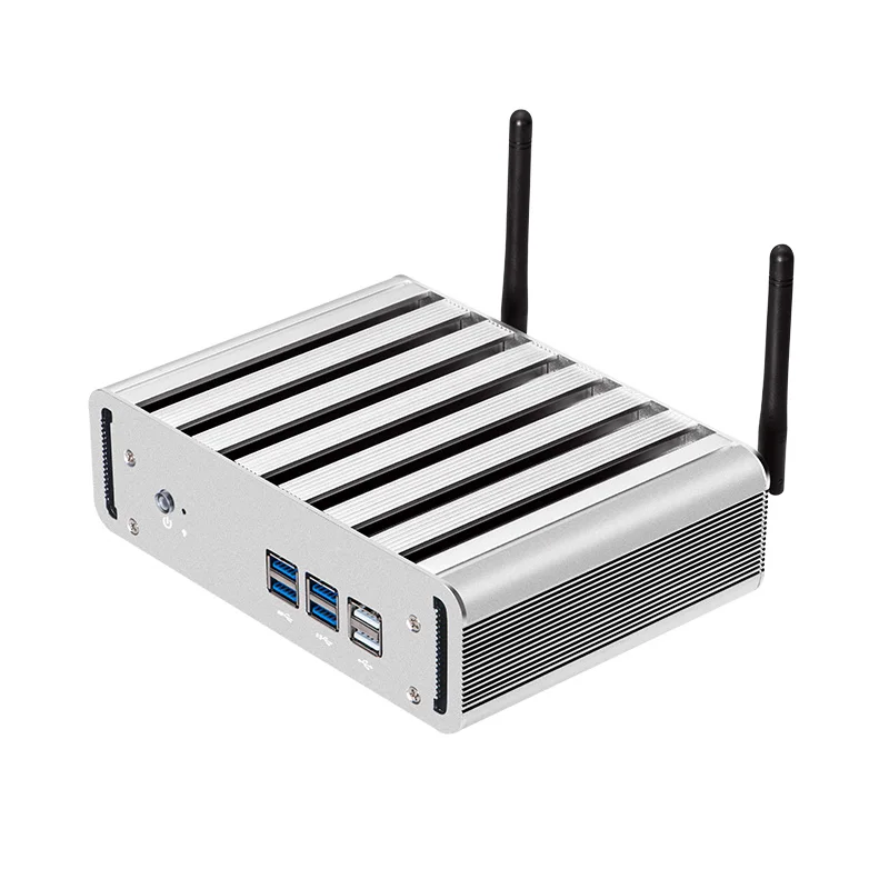 Горячие продажи i7 мини-пк barebone pc безвентиляторный тонкий клиент stick пк Поддержка