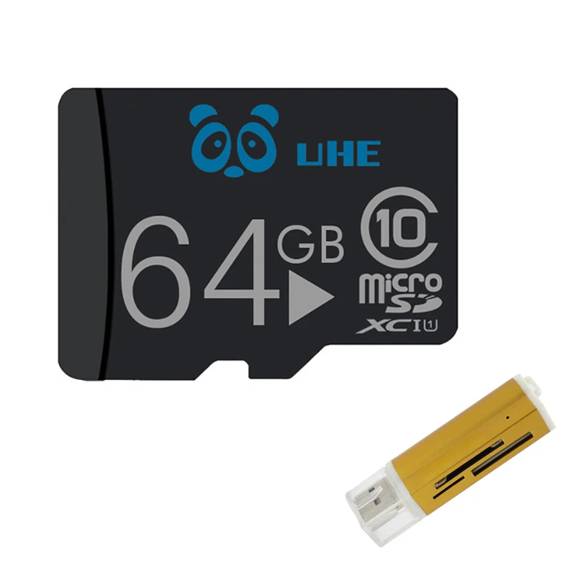 Карта памяти Micro SD 32 ГБ 64 класс 10 16 8 4 Гб tf карты с картридером мини подарки|Карты