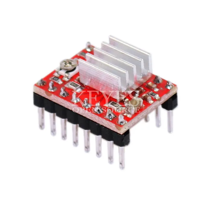 3D принтер Glyduino Reprap шаговый драйвер A4988 модуль шагового двигателя с радиаторами