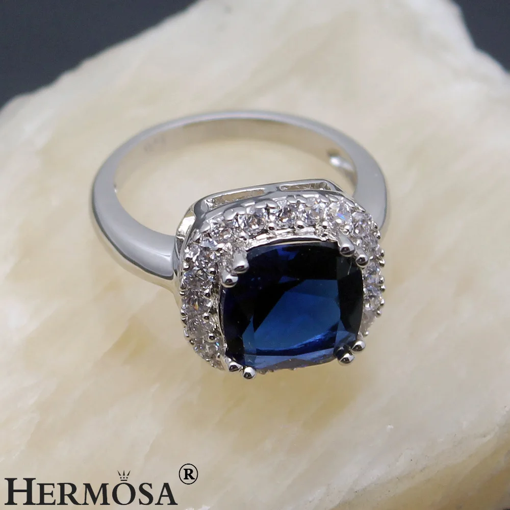 Hermosa Grace подарок блестящие королевские женские ювелирные изделия модное кольцо