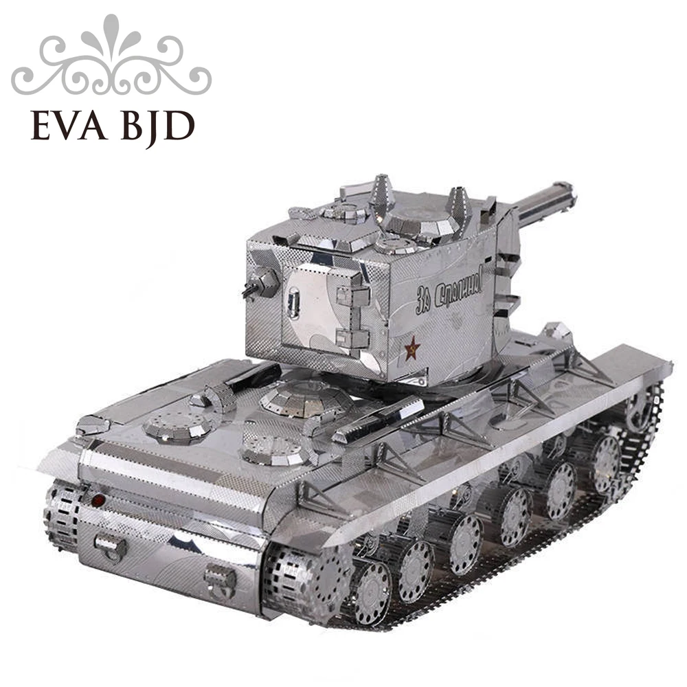 3D металлические модельные танки Набор DIY игрушка головоломка военный советский