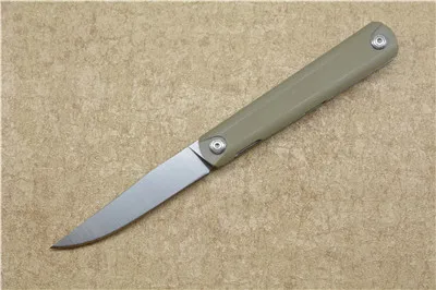 Desert color XS ZIEBR складной нож 9CR18MOV стальное лезвие G10 Ручка Открытый Отдых Охота карманные Фруктовые Ножи EDC инструменты - Цвет: Desert color