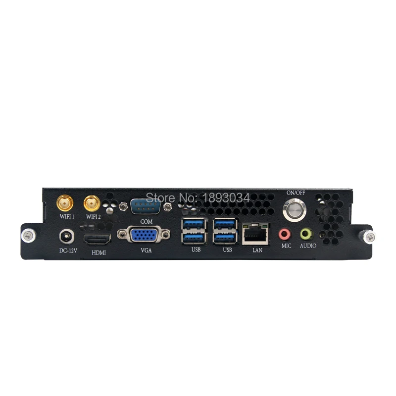 Мини ITX i3 i5 i7-4500U процессор Встроенный мини-ПК с сенсорным экраном 4gb DDR3