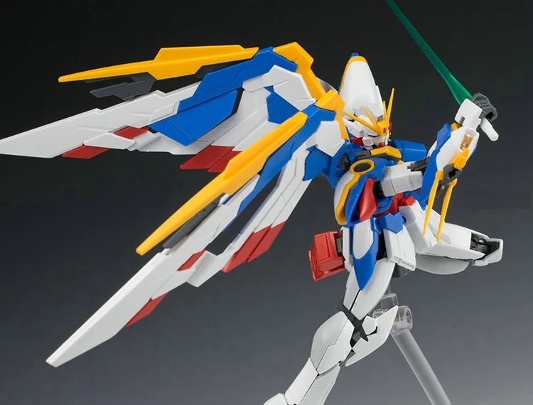 Japaness Bandai Gundam Модель RG 1/144 крыло ноль Гундам EW Justice Freedom 00 Destiny Armor Unchained мобильный костюм детские игрушки