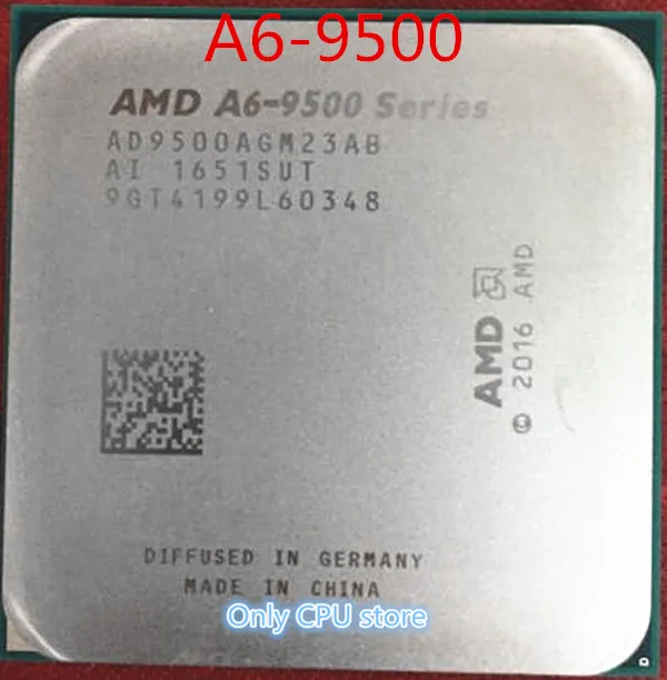 AMD A6-Series A6-9500 A6 9500 A6 9500B 3,5 ГГц двухъядерный процессор Процессор процессор разъем AM4