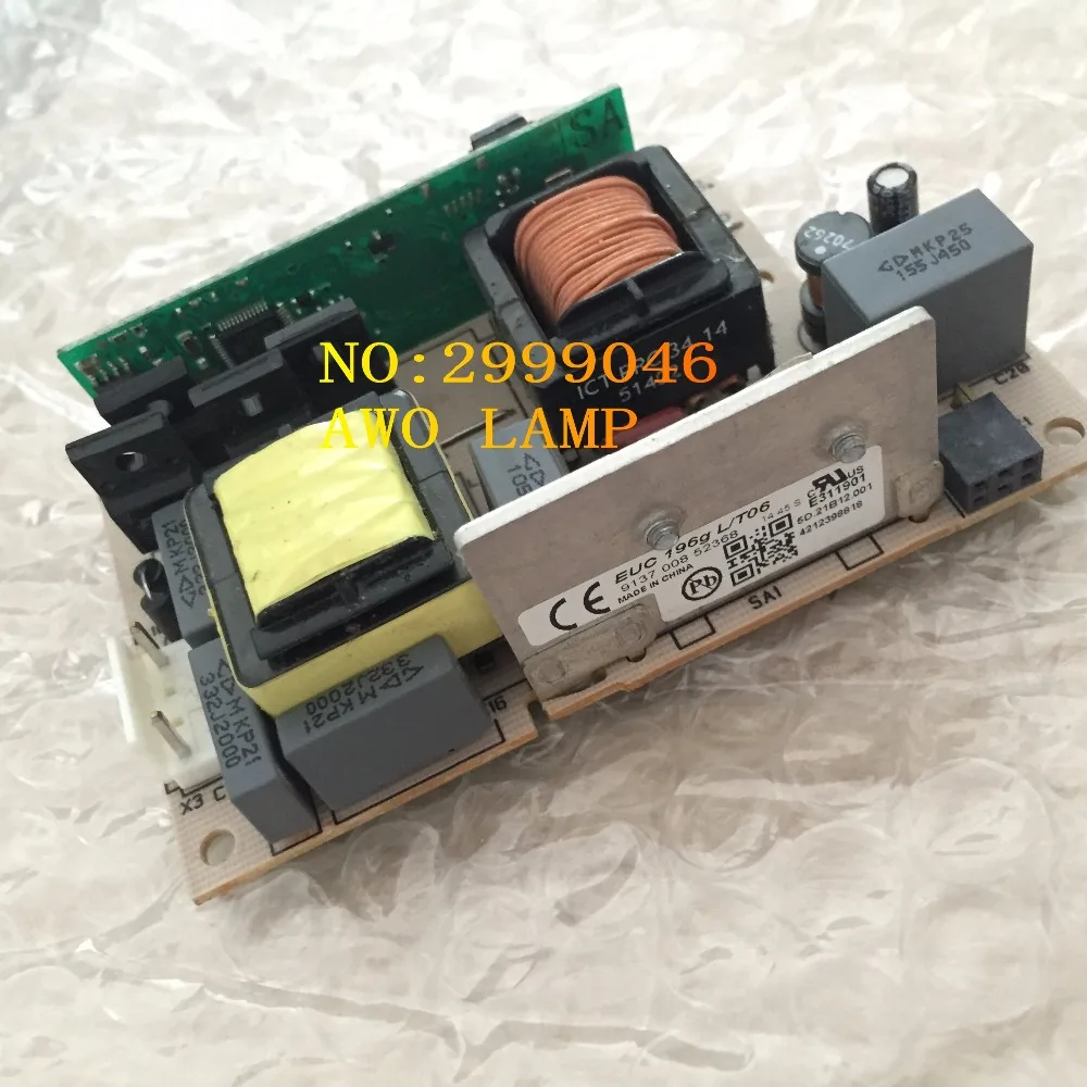 AWO Замена лампы проектора балласт EUC 196g L/T06 подходит для Hitachi HCP DX300 BENQ MX620ST проектор