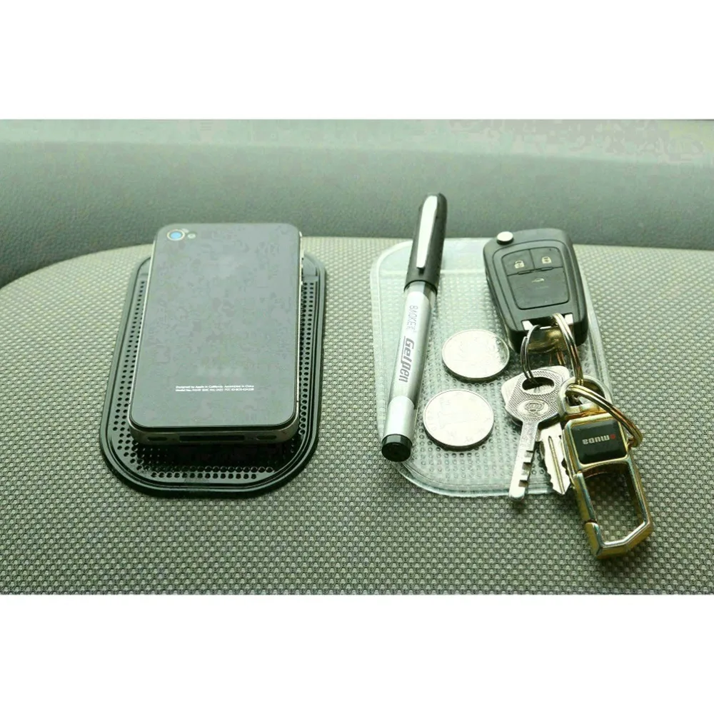 3 шт. Нескользящие автомобильные коврики сильный всасывающий автомобильный тире