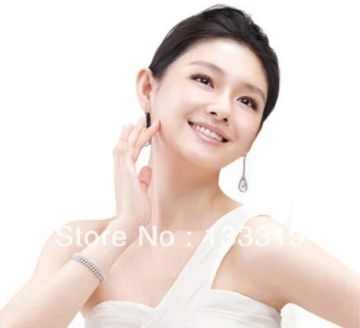 Винтажные эластичные хрустальные браслеты ювелирные аксессуары изделия из