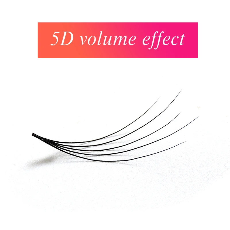 Готовые вееры Klacuva объемные ресницы для наращивания 5D Шелковые готовые топ