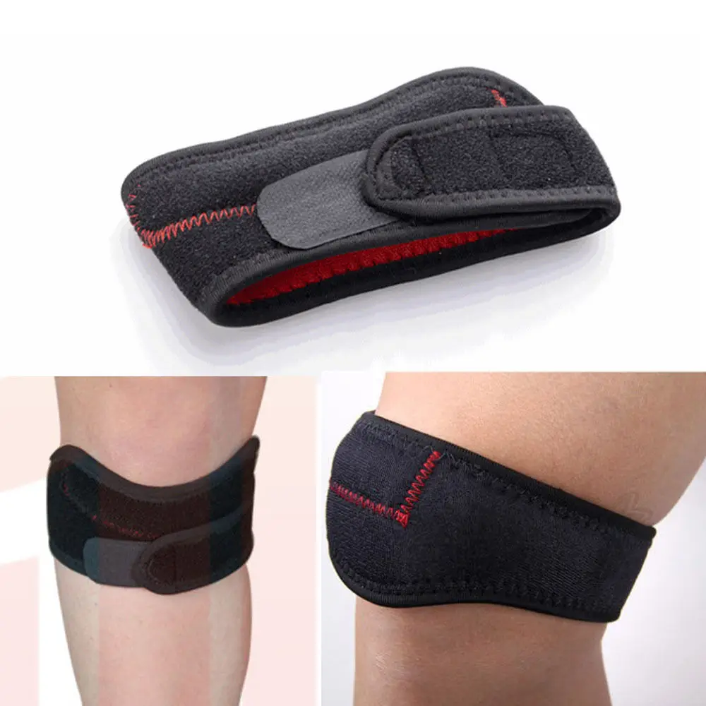 

Patella Tendon Brace Knee Gym Sports Support Strap Belt Pain Relief Protector 400mm*70mm Outdoor sports