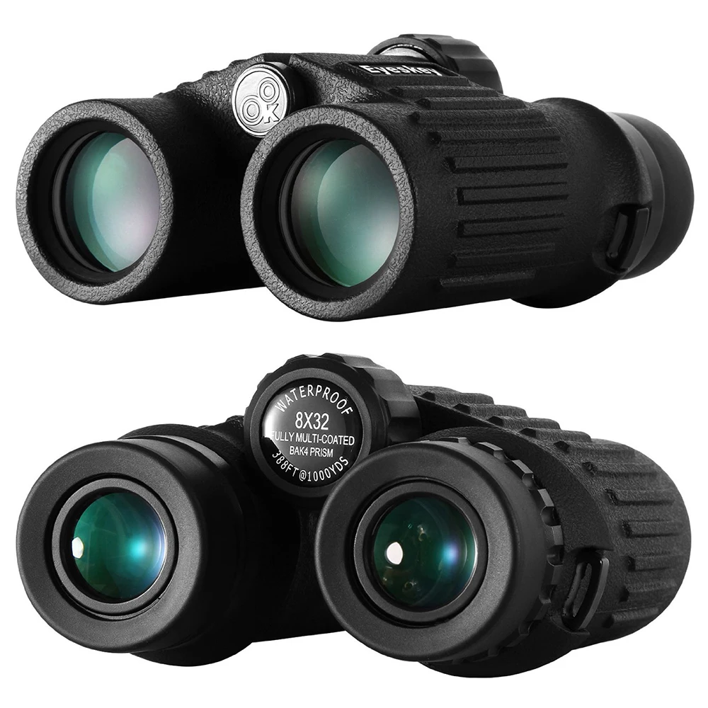 Eyeskey HD BAK4 FMC оптика Портативный 8x32 зум водонепроницаемый азотный Монокуляр