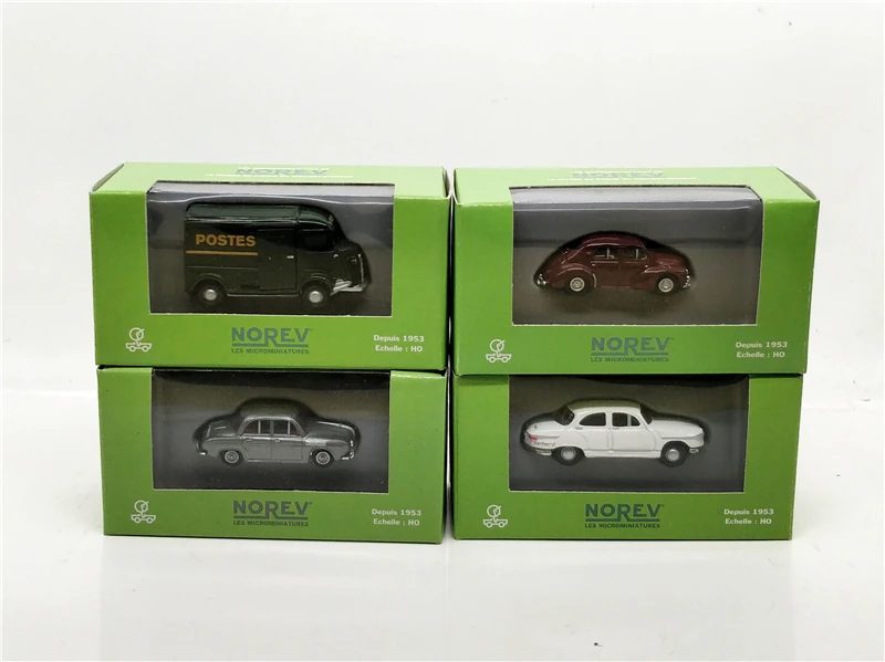 

1:87 HO Norev Collection Citroen Renault Diecast Model Car Van Post Truck