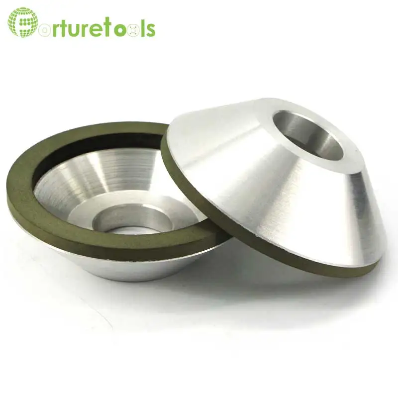 2 шт 11A2 Смола Бонд Алмазная горящая чашка Алмазное Колесо для карбида вольфрама |