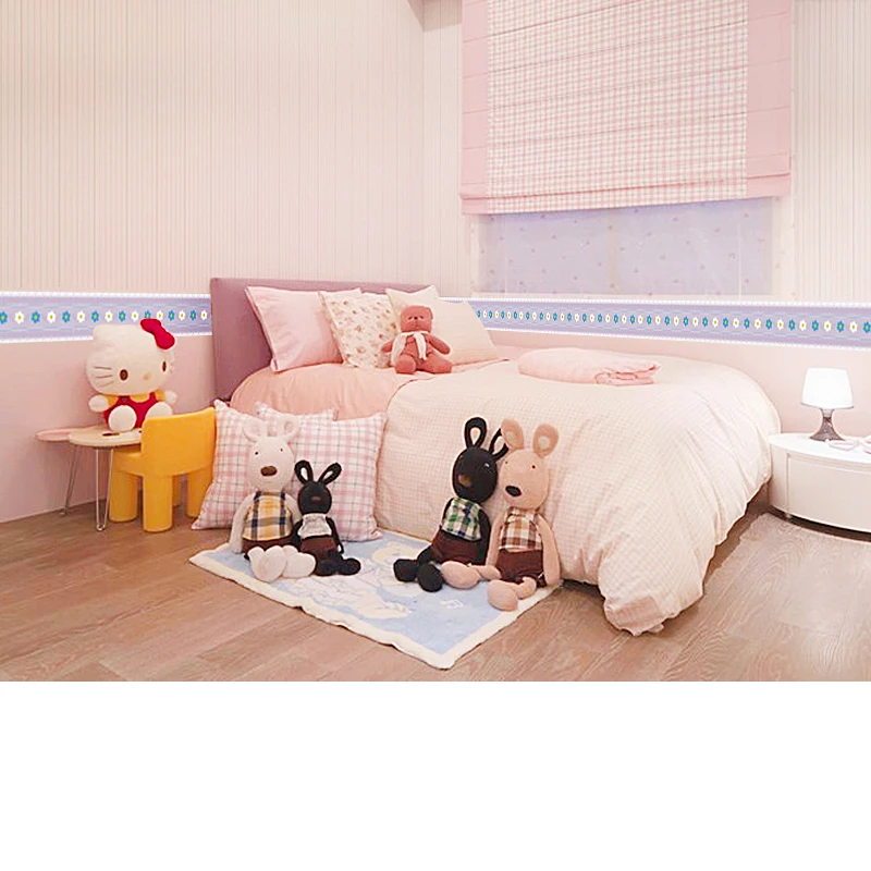 [Fundecor] 10x1000 см наклейки на стену с маленькими цветами для детских комнат кухонная