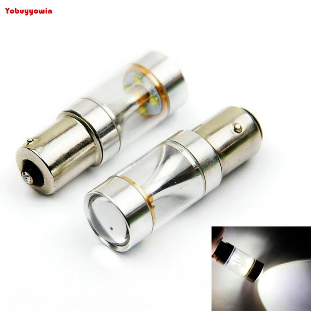 

Par Lampada 1 Polo 1156 BA15S Led Cree Chips 30w 900 Lumens Estilo Branca