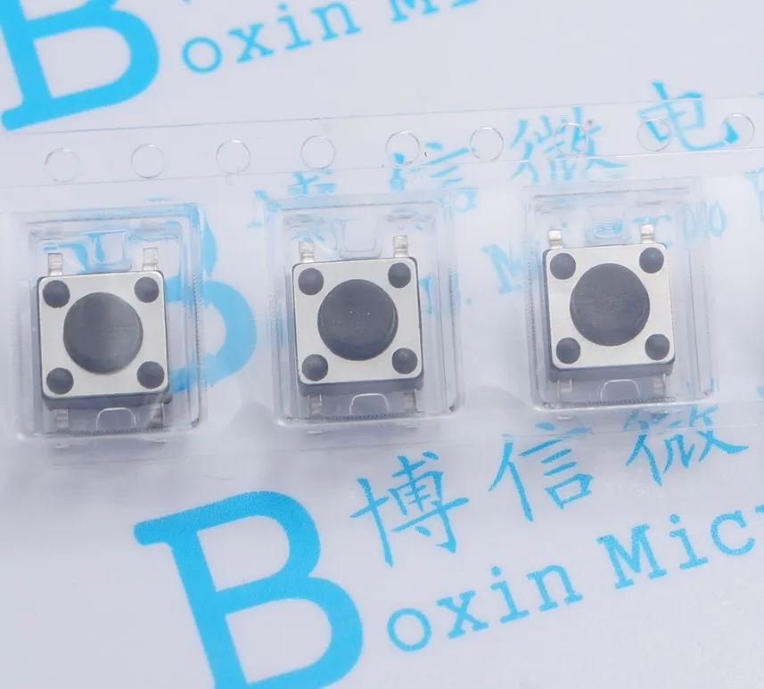 400 шт. микропереключатель 6*6*5 мм сенсорный переключатель SMD микро (температура на