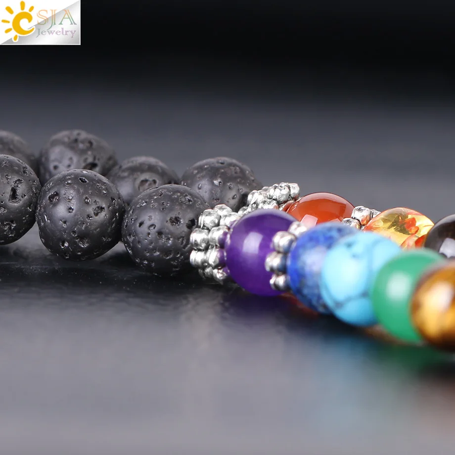 Женская чакра с 7 элементами|strand bracelets|bead braceletbracelet multilayer |