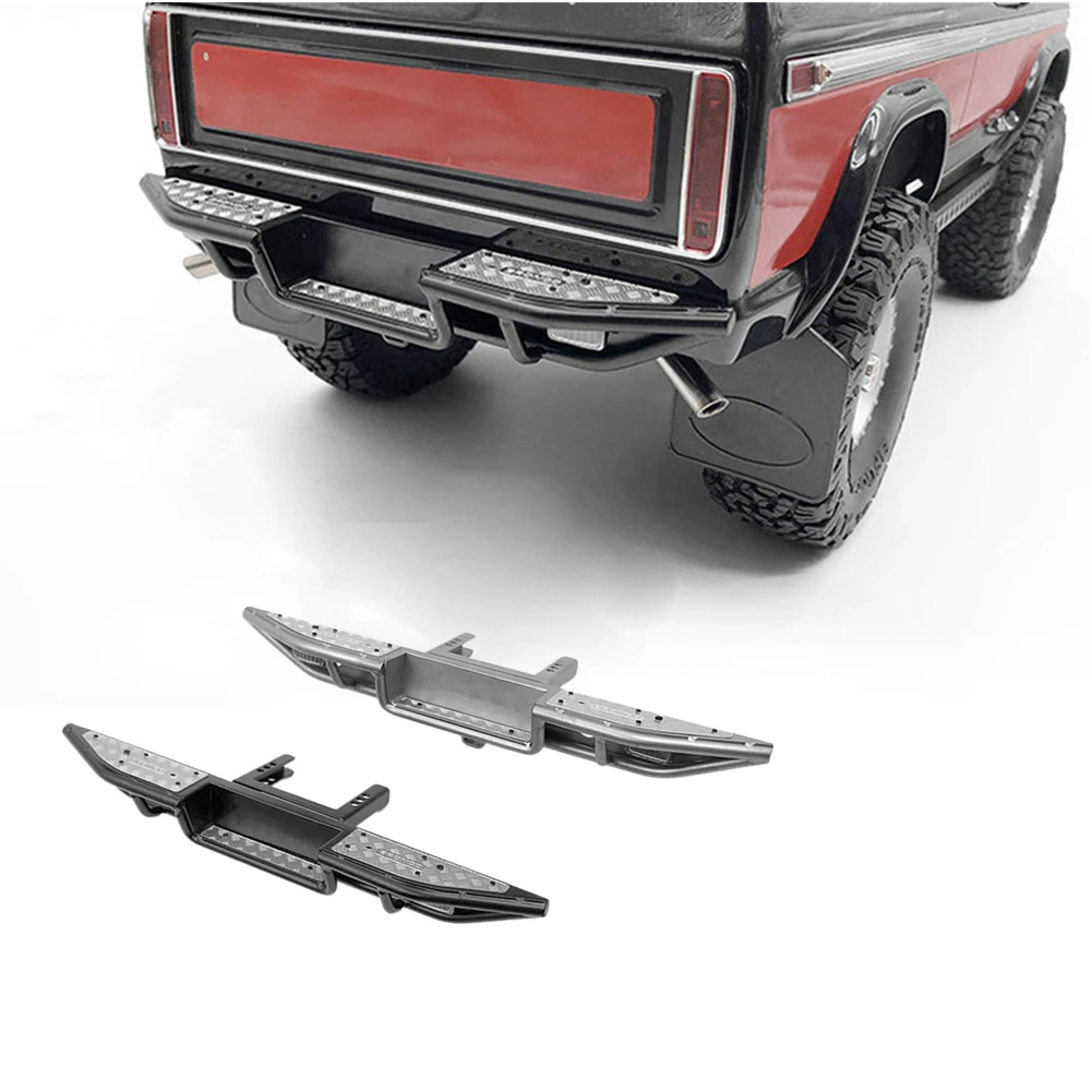 Для TRAXXAS TRX 4 1/10 RC автомобильный металлический задний бампер для FORD BRONCO 'Ranch' Ranger