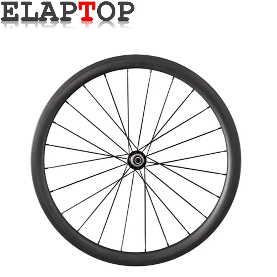 Таможенные пошлины Бесплатная ELAPTOP 38 мм Глубокий Clincher Super light Велоспорт Carbon Колеса