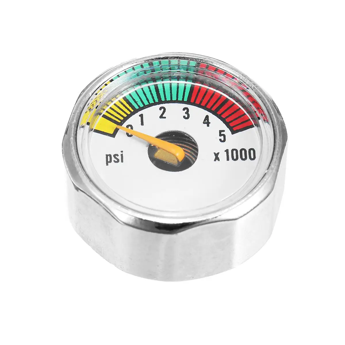 Пейнтбол PCP воздуха Давление датчик 5000psi сплав мини микроманометр 1/8NPT потоков воздуха заправочная станция Пейнтбольные аксессуары