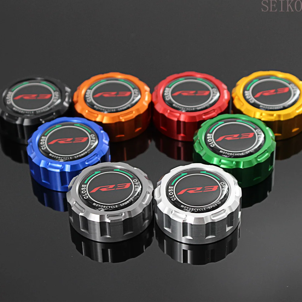 Алюминиевый Чехол для мотоцикла с ЧПУ крышка насоса Задняя Тормозная жидкость