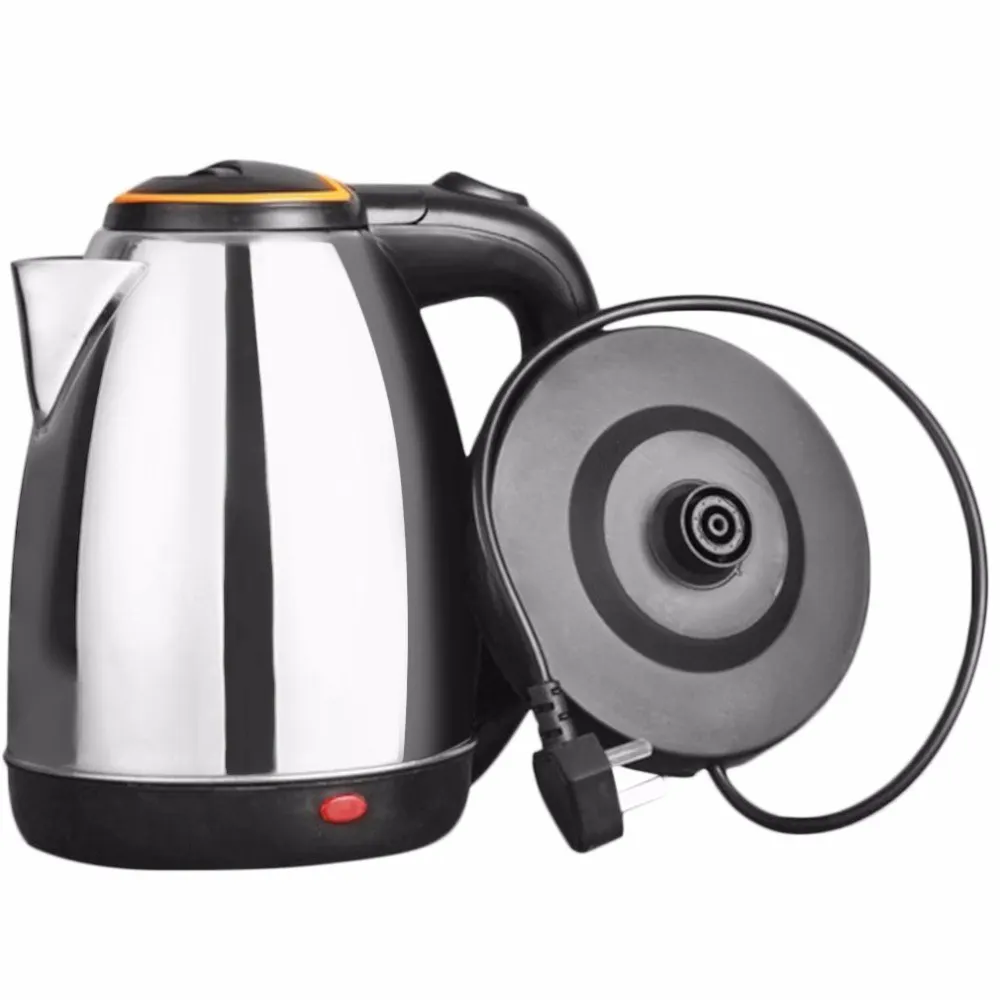 

2L Stainless Steel Electric kettle Energy-efficient Anti-dry Waterkoker Protection Heating underpan Automatic Cut Off Jug Kettle