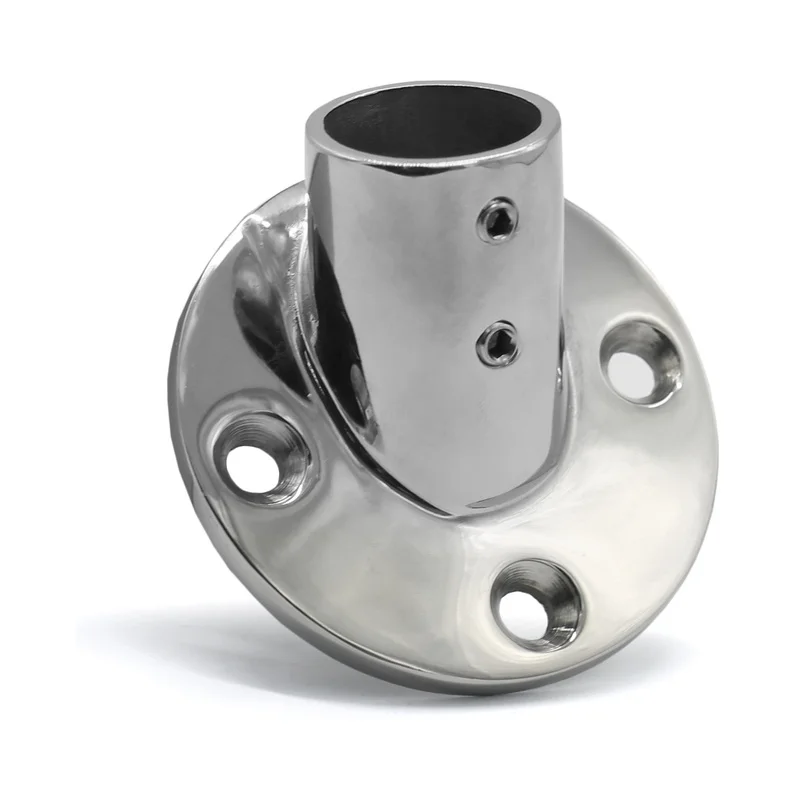 316 нержавеющая сталь 45 градусов лодка палуба поручень Железнодорожный фитинг