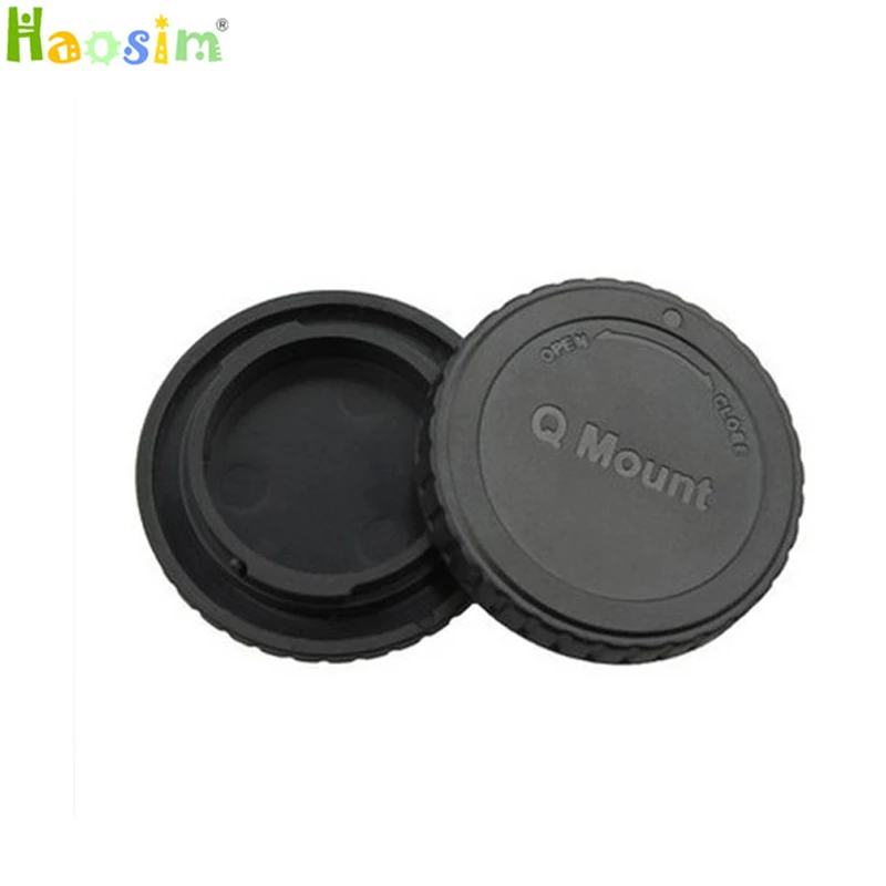 10 пара/лот пар для беззеркального фотоаппарата Кепки + задняя крышка объектива