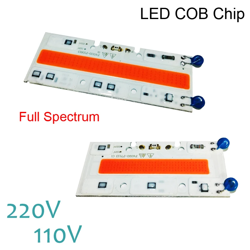 Светодиодный чип COB Smart IC встроенный драйвер 30 Вт 50 70 прожектор шарик панель 110 В 220
