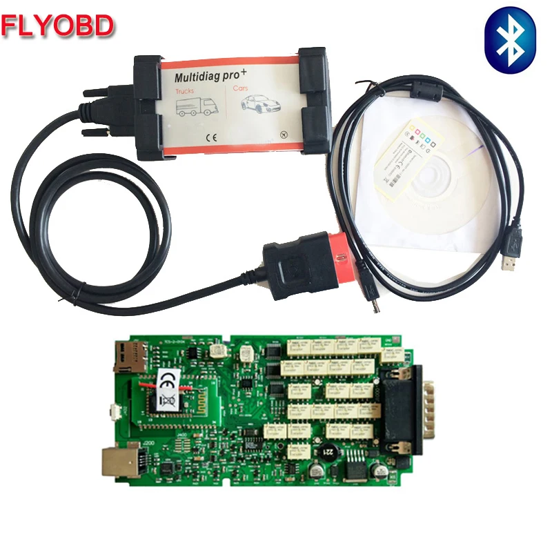 

Multidiag Pro 2016.R1 NEC Relays For Cars Trucks OBD2 Bluetooth Scanner OBD 2 OBD2 Car Diagnostic Auto Tool