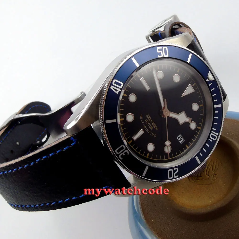 Мужские автоматические часы с сапфировым стеклом 41 мм|watch automatic men|watch menwatch men |