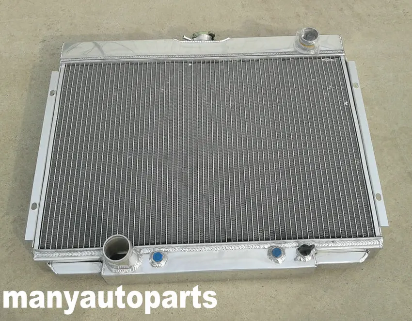 Алюминиевый радиатор и вентилятор 16 дюймов 67 68 69 70 для Ford Mustang / Mercury Cougar/XR7/Torino 1967
