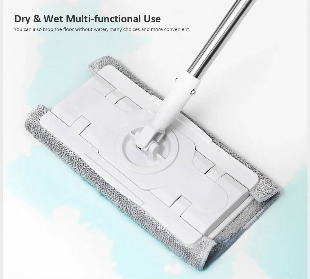 Xiaomi Jiezhi плоская Швабра из нержавеющей стали от Mihome Youpin ручка для удаления воды стеклоочиститель чистящий инструмент для дома