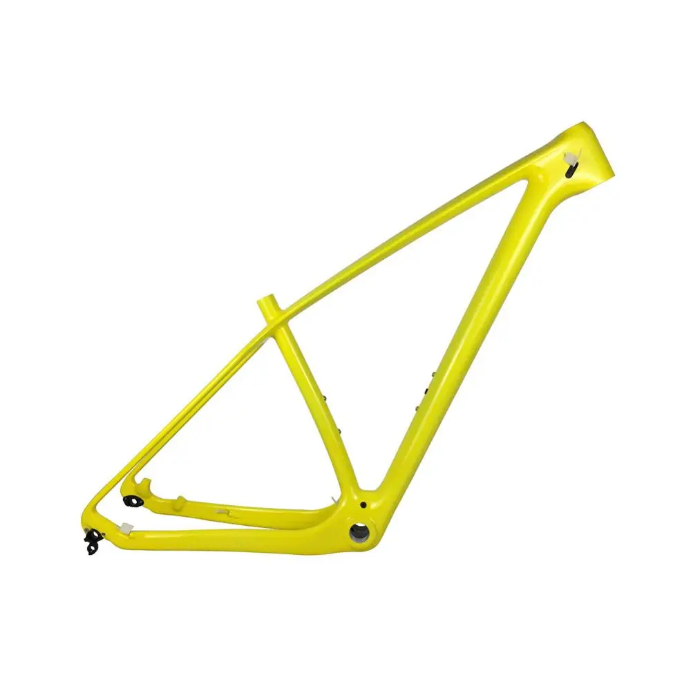 Yellow Color Spcycle 27,5 er 29er T1000 карбоновая рама для горного велосипеда 650B карбоновая рама BSA 73 мм совместима с 142*12 мм или 135*9 мм - Цвет: Yellow Color