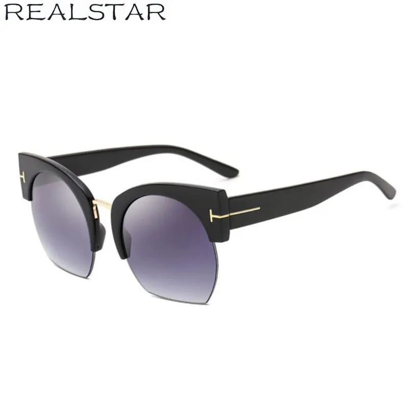 REALSTAR 2018 модные темные очки Tom Для женщин Роскошные Брендовая Дизайнерская обувь