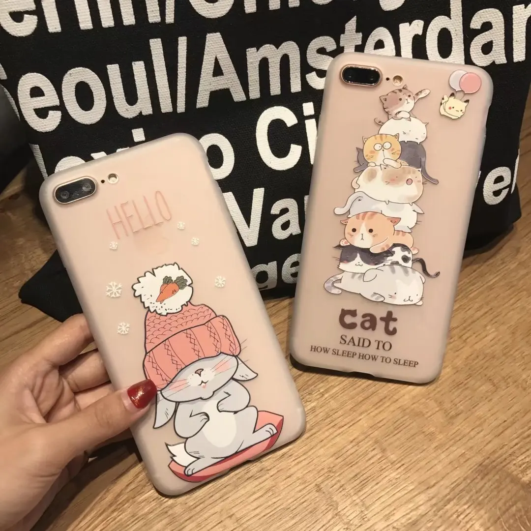 Мягкий силиконовый чехол Kuutti для iPhone 6 7 8 Plus X |