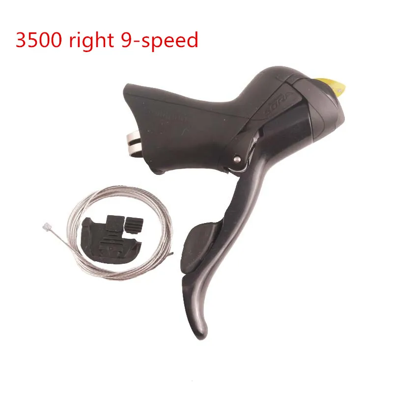 right 3500 9s Shimano Claris 2400 Sora 3500 STi 2x9 speed STi-Road Left-Right двойные дорожные велосипедные рычаги 2400 3500 переключения передач - Цвет: right 3500 9s