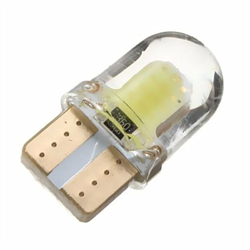 KEYECU Упаковка из 50 ярких белых T10 168 194 W5W COB внутренних светодиодных ламп автомобиля