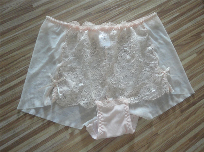 Высокое качество сексуальное нижнее белье женское кружево boyshort Хлопок Короткое