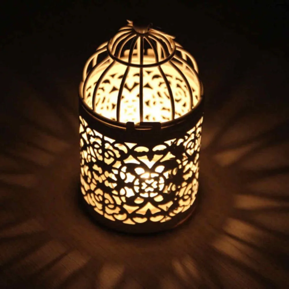 1 шт. Творческий подсвечники полый держатель Tealight подсвечник подвесной фонарь