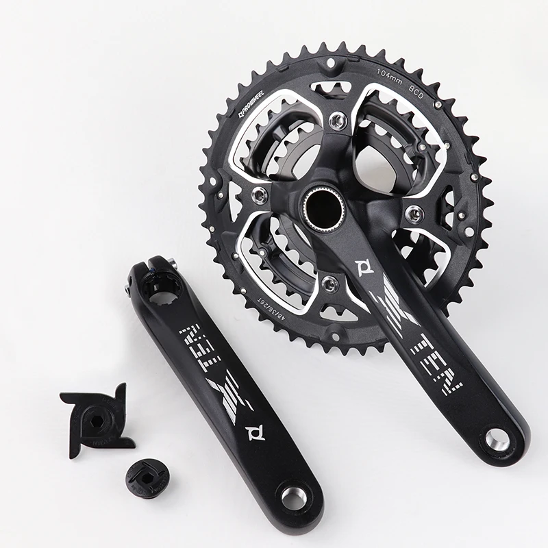 Prowheel TEN-751-TT полый 9S 26 36 48T велосипедный шатун для горного велосипеда цепь колеса свободного хода Кривошип и цепное колесо